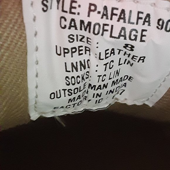 Steve Madden Men's Suede P-Afalfa 905 Camo Print Sneaker | US 8 - Picture 9 of 9